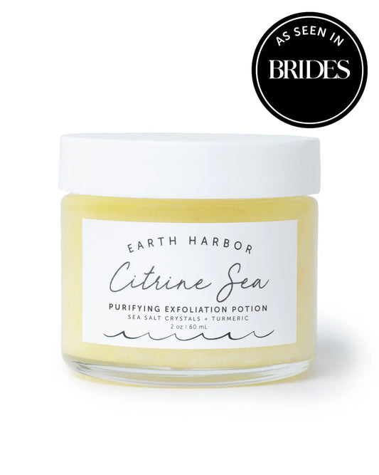 Earth Harbor Citrine Sea Exfoliator Cleanser and Mask