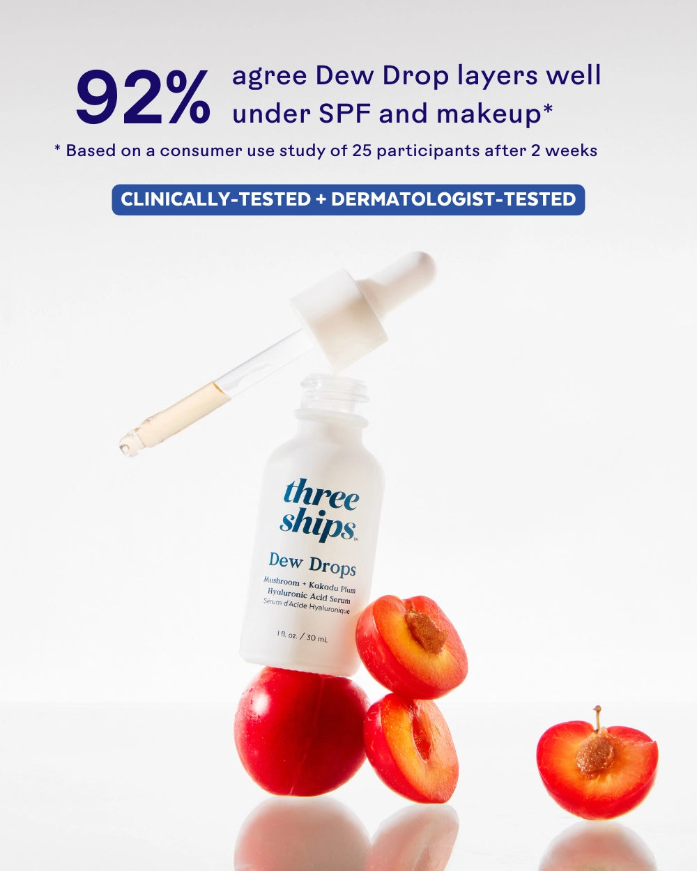 Dew Drops Mushroom + Kakadu Plum Hyaluronic Acid Serum