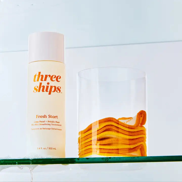 Three Ships Fresh Start Lime Pearl + Prickly Pear 5% PHA Resurfacing Treatment
