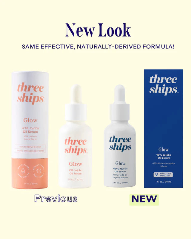 Three Ships Glow 49% Jojoba Oil Serum