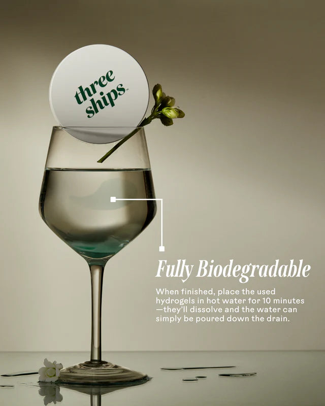 Offduty™Sea Algae + Bio-Peptide Smoothing Biodegradable Eye Masks