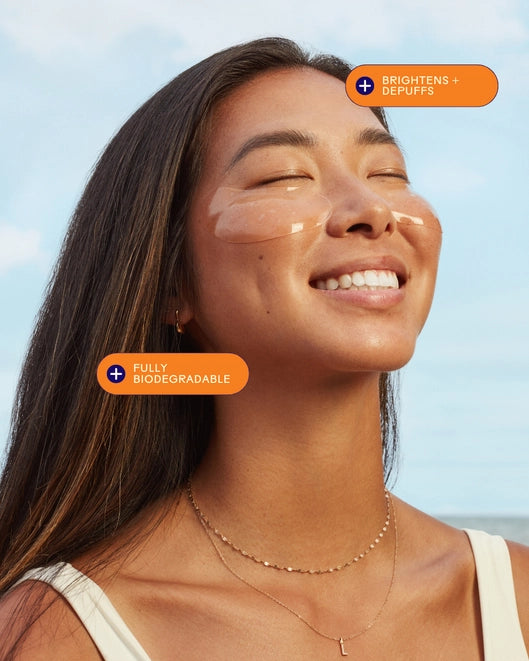 Three Ships Brighter Days Vegan and Cruelty-Free Biodegradable Eye Masks