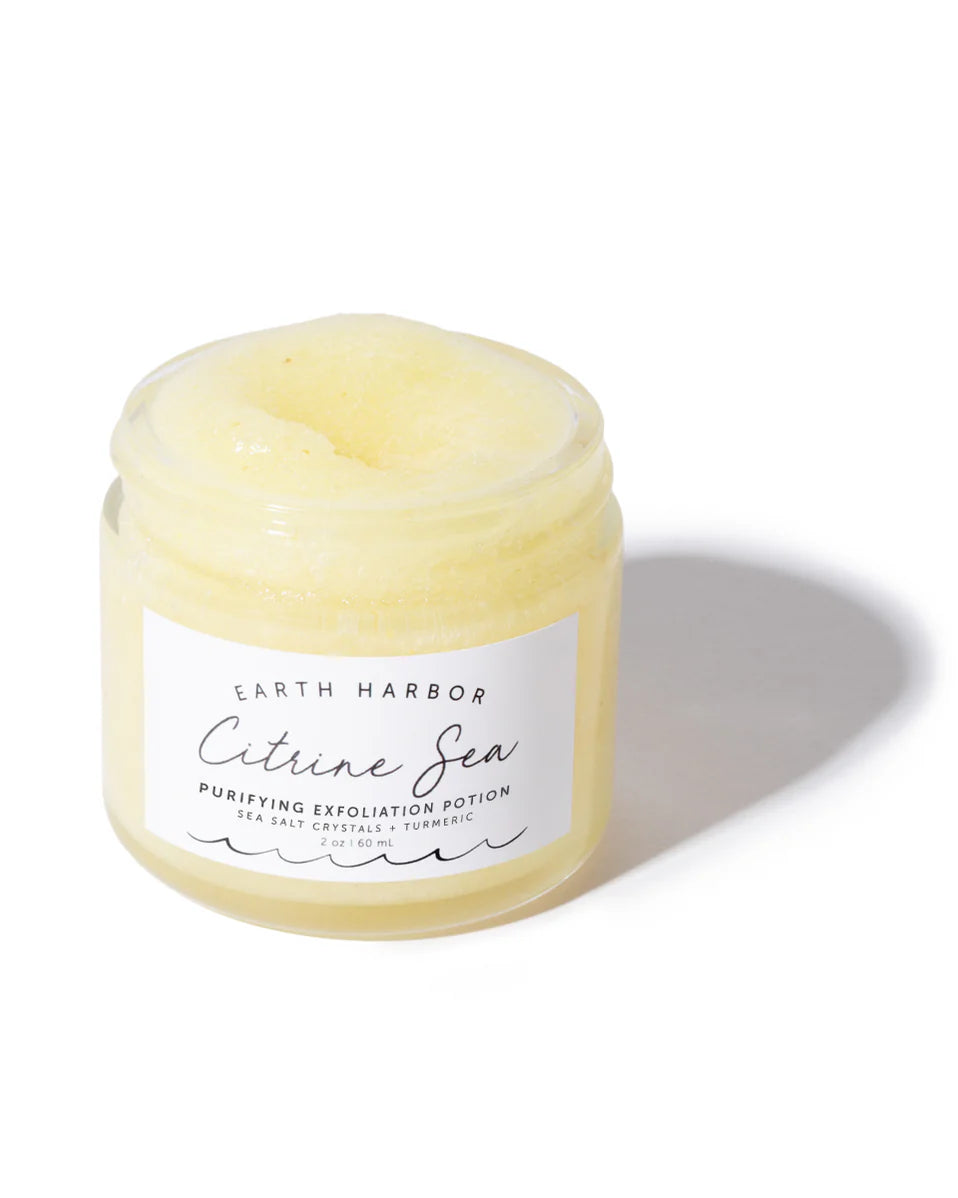 Earth Harbor Citrine Sea Exfoliator Cleanser and Mask