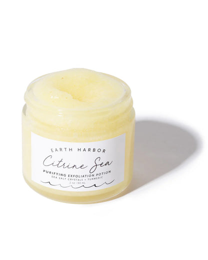 Earth Harbor Citrine Sea Exfoliator Cleanser and Mask