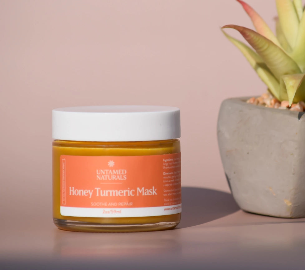 UnTamed Naturals Honey Turmeric Mask