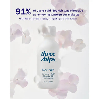 Three Ships Nourish Lavender + MCT Cleansing Oil