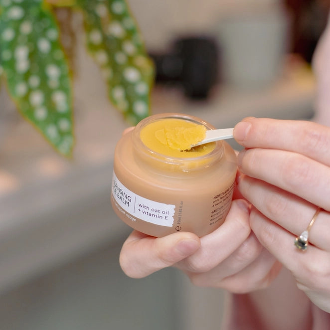 UpCircle Natural Cleansing Balm Makeup Remover with Oat + Vitamin E