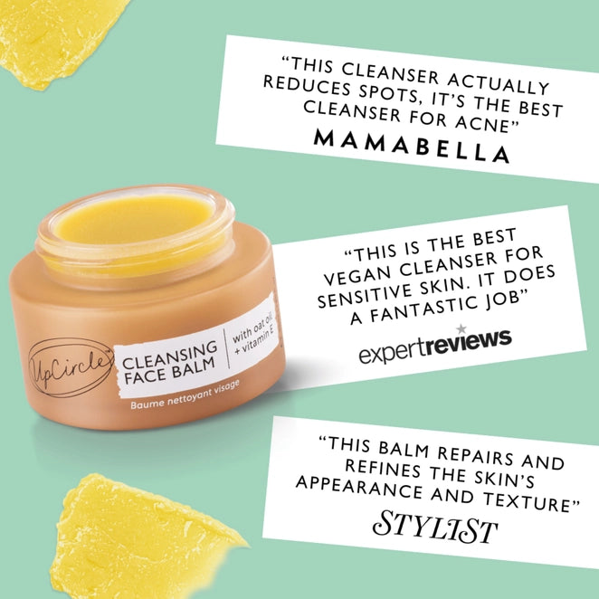 UpCircle Natural Cleansing Balm Makeup Remover with Oat + Vitamin E