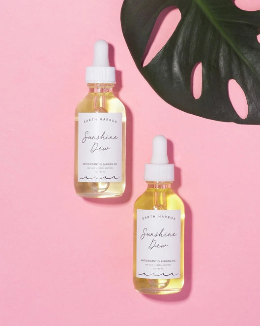 Earth Harbor Sunshine Oil: Papaya Antioxidants + Enzymes Cleansing Oil
