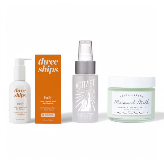 Natural Skincare Starter Kit - Basics